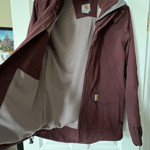 Carharrt Lined Rain Jacket - Picture 2 of 4